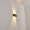 Morenos Buiten muurverlichting LED Antraciet, Wit, 6-lichts
