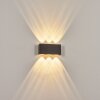 Morenos Buiten muurverlichting LED Antraciet, Wit, 6-lichts