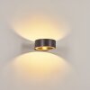 Azervadinha Buiten muurverlichting LED Zwart, 1-licht