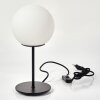 Karhia Tafellamp Zwart, 1-licht