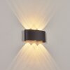Glencoe Buiten muurverlichting LED Zwart, 6-lichts