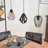 Aveloso Hanglamp Zwart, 3-lichts