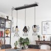 Aveloso Hanglamp Zwart, 3-lichts