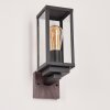 Lapa Buiten muurverlichting houtlook, Zwart, 1-licht