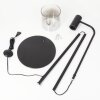 Gafa Staande lamp Zwart, 1-licht