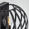Lepa Muurlamp Zwart, 1-licht