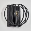 Lepa Muurlamp Zwart, 1-licht