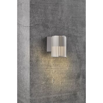 Nordlux MATR Buiten muurverlichting Aluminium, 1-licht