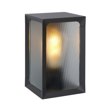Lucide CAGE Buiten muurverlichting LED Antraciet, 1-licht