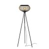 Lucide LUCAS Staande lamp Zwart, 1-licht