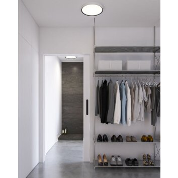 Nordlux LIVASMART Plafondpaneel LED Wit, 1-licht, Kleurwisselaar