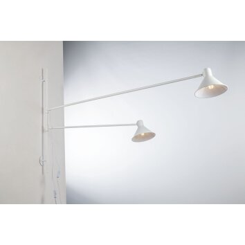 Luce-Design DUETTO Muurlamp Wit, 1-licht