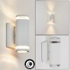 Amyton Buiten muurverlichting Wit, 2-lichts
