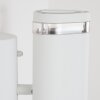 Amyton Buiten muurverlichting Wit, 2-lichts
