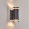 Amyton Buiten muurverlichting Zwart, 2-lichts