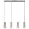 Globo ROBBY Hanger Nikkel mat, 4-lichts