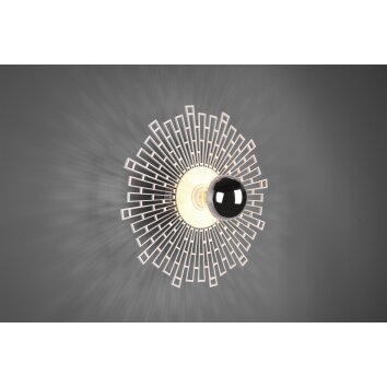 Reality Milo Plafondlamp LED Chroom, 1-licht