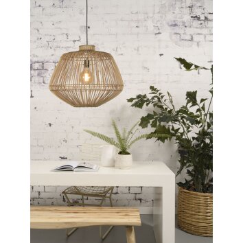 Good & Mojo MADAGASCAR Hanger Zwart, 1-licht