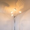 Nikkala Staande lamp Chroom, 5-lichts