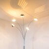 Nikkala Staande lamp Chroom, 5-lichts