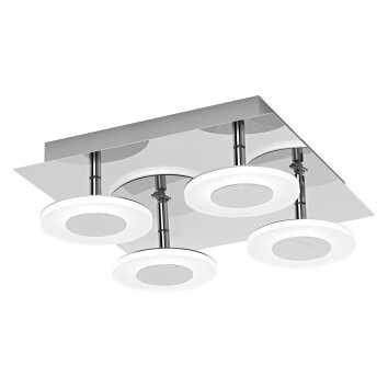 LEDVANCE Bathroom Plafondlamp Zilver, 1-licht