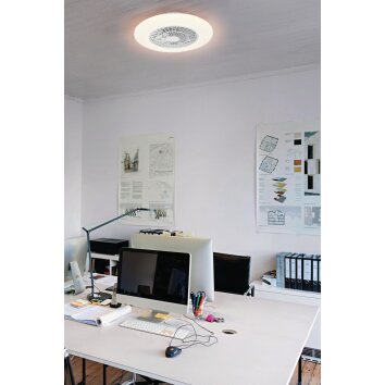 LEDVANCE Smart plafondventilator Wit, 1-licht, Afstandsbediening