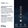 Paul-Neuhaus PURE-VEGA Hanglamp LED Zwart, 3-lichts
