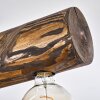 Canedo Plafondlamp Bruin, Natuurlijke kleuren, Zwart, 5-lichts