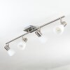 Villaseca Plafondlamp LED Nikkel mat, 4-lichts
