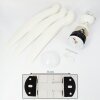 Malloa plafondventilator LED Wit, 1-licht, Afstandsbediening
