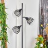 Omba Staande lamp Natuurlijke kleuren, Zwart, 3-lichts