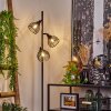 Omba Staande lamp Natuurlijke kleuren, Zwart, 3-lichts