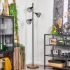 Omba Staande lamp Natuurlijke kleuren, Zwart, 3-lichts