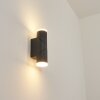 Hoods Buiten muurverlichting LED Antraciet, Wit, 1-licht