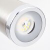Autilla Plafondlamp LED Nikkel mat, Wit, 2-lichts