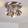 Gadmen Plafondlamp Nikkel mat, 3-lichts