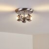 Gadmen Plafondlamp Nikkel mat, 3-lichts