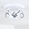 Gadmen Plafondlamp Wit, 3-lichts