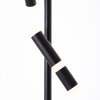 Brilliant Lagano Staande lamp Zwart, 5-lichts