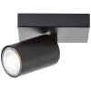 Brilliant Jello Muurlamp LED Zwart, 1-licht