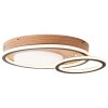 Brilliant Karney Plafondlamp LED Bruin, Zwart, 1-licht