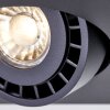Brilliant Doro Plafondlamp LED Zwart, 3-lichts