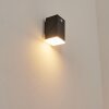 Toogong Buiten muurverlichting LED Antraciet, 1-licht, Bewegingsmelder