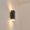 Toogong Buiten muurverlichting LED Antraciet, 2-lichts, Bewegingsmelder