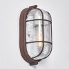 Chaquire Muurlamp Bruin, Roest, 1-licht