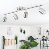 Autilla Plafondlamp LED Nikkel mat, 4-lichts