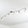 Villaseca Plafondlamp LED Nikkel mat, 6-lichts