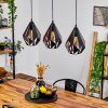 Marang Hanglamp Zwart, 3-lichts