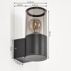 Caragua Buiten muurverlichting Antraciet, 1-licht