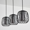 Saitoco Hanglamp Zwart, 3-lichts